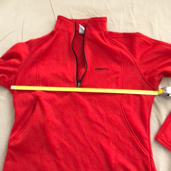 Red Craft Insulated Shirt Size 42 - Picture 6 of 7